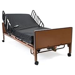 Electric Hospital Bed with Foam Mattress & Rails