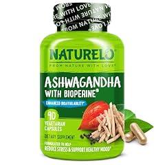 NATURELO Organic Ashwagandha Root Supplement
