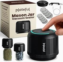 Plateful Electric Mason Jar Vacuum Sealer Kit