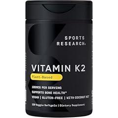 Sports Research Vitamin K2 MK-7 with MCT Oil