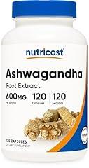 Nutricost Ashwagandha Herbal Supplement 600mg