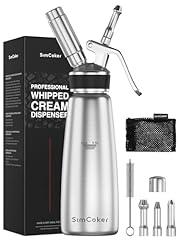 Professional Stainless Steel Whipped Cream Dispenser