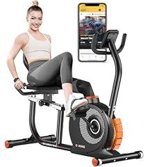 CHAOKE Recumbent Exercise Bike with Smart APP