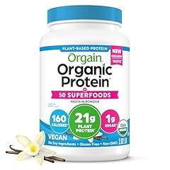 Orgain Organic Vegan Protein Superfoods Powder Vanilla