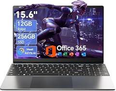 AKCHART AI Laptop 15.6" 12GB RAM 256GB SSD