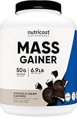 Nutricost Mass Gainer Cookies N Cream 6.9 LBS