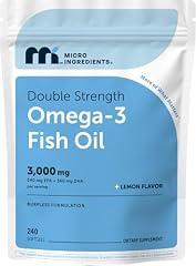 Omega 3 Fish Oil Softgels 3,000mg