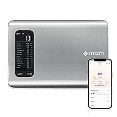 Etekcity Smart Kitchen Scale with Nutritional Calculator