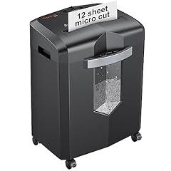 Bonsaii C266-B 12-Sheet Micro-Cut Shredder