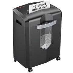 Bonsaii C266-B 12-Sheet Micro-Cut Shredder