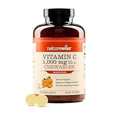 NatureWise Vitamin C 1000mg Chewable Tablets - 200 Count