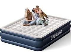 CHERIMOR King-Size Air Mattress with Pump