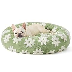 Le Sure Calming Donut Pet Bed, Green