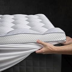 Milcabe Ultra-Fluffy Memory Foam Mattress Topper Queen