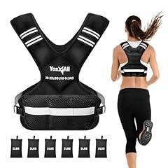 Yes4All Adjustable Weighted Vest Black
