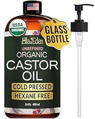 Ella & Eden Organic Castor Oil 16 Oz