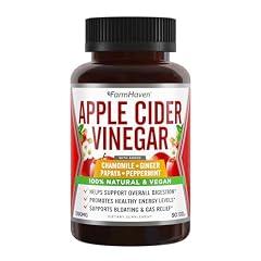 FarmHaven Apple Cider Vinegar with Ginger, Papaya & Chamomile