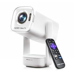 Aurzen D1R Roku TV Smart Portable Projector
