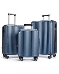 Light Flight 3-Piece Luggage Set, Royal Blue