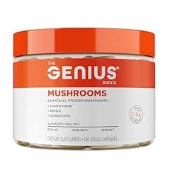 Genius Mushroom Supplement - Brain Nootropic Complex