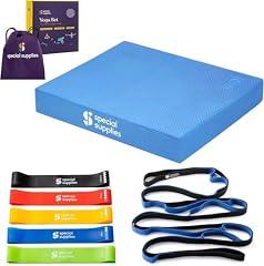 Special Supplies Balance Board and Yoga Strap Set