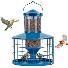 Mosloly Squirrel-Proof Caged Bird Feeder