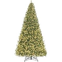 Yaheetech 12ft Pre-lit Spruce Artificial Christmas Tree