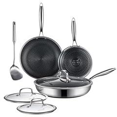 Useluck 7-Piece Non-Stick Frying Pan Set