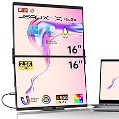 JSAUX FlipGo Pro 16 Dual Portable Monitors