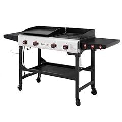Royal Gourmet GD403 4-Burner Portable Gas Grill and Griddle Combo