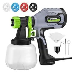 WORKPRO 600W HVLP Paint Sprayer Gun