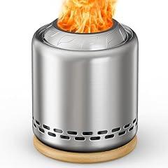 OGERY Smokeless Tabletop Fire Pit with Stand