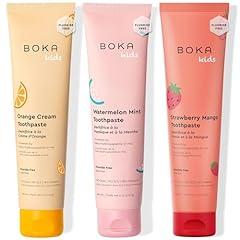 Boka Nano Hydroxyapatite Toothpaste - Assorted Flavors, 4 oz (3 Pack)