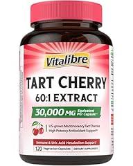 Vitalibre Tart Cherry Extract, 500 mg, 120 Vegan