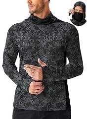 PINSPARK Men's UPF 50+ Camo Hoodie