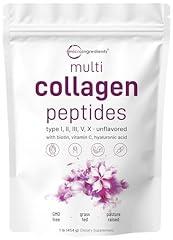 Micro Ingredients Multi Collagen Peptides Powder 16 Oz