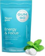 NeuroGum Energy Caffeine Gum Peppermint