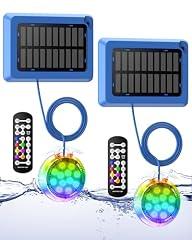 Vovamo Solar Pool Lights Blue Pack