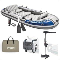 Intex Excursion 5-Person Inflatable Boat Set