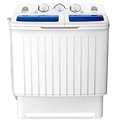 COSTWAY Twin Tub Portable Washing Machine