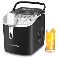 CROWNFUL Countertop Ice Maker with Handle
