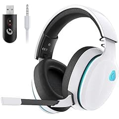 Gtheos Wireless Gaming Headset White