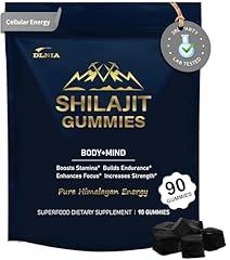 DLNIA Shilajit Gummies with Ashwagandha & Turmeric