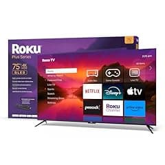 Roku 75" Plus Series 4K QLED Smart TV