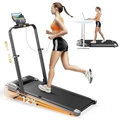 Acezoe Foldable Treadmill with Incline and Handlebar