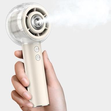 Portable misting fans