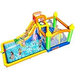 HuaKastro Inflatable Water Slide Bounce House
