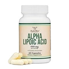 Double Wood Supplements Alpha Lipoic Acid 600mg, 60ct