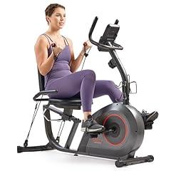 Sunny Health & Fitness Smart Recumbent Bike