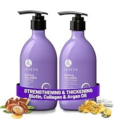 Luseta Biotin Shampoo and Conditioner for Hair Growth